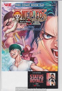 FCBD 2024 ONE PIECE ACES STORY & STATUS ROYALE (2024 VIZ) #1 NM Unstamped