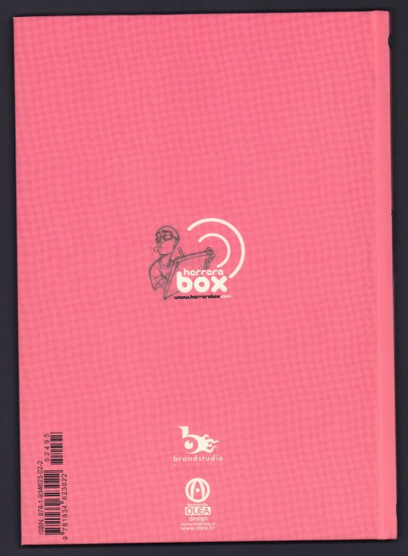 Francisco Herrera Hardcover Sketchbook (NM) 2007 Signed with Original Art Sketch