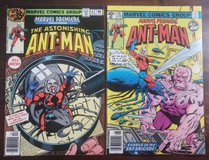 Marvel Premiere 47 and 48 Scott Lang becomes Ant-Man