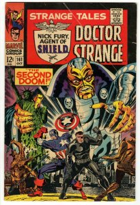 Strange Tales #161 ORIGINAL Vintage 1967 Marvel Comics 1st Silver Yellow Claw