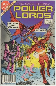 Power Lords #3 (1983) - 7.5 VF- *To the Victor the Universe* Newsstand