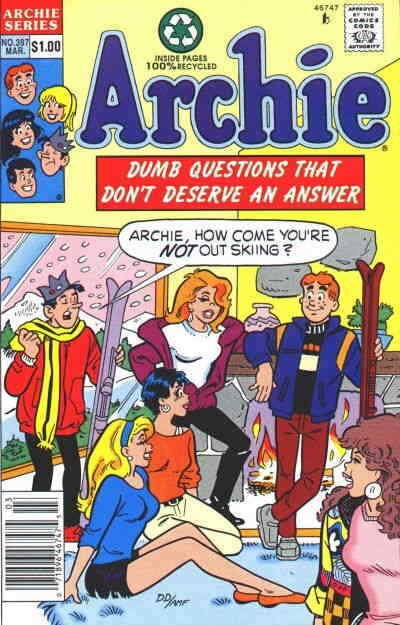 Archie #397 (Newsstand) FN; Archie | save on shipping - details inside