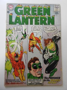 Green Lantern #35 (1965) GD/VG Condition moisture damage