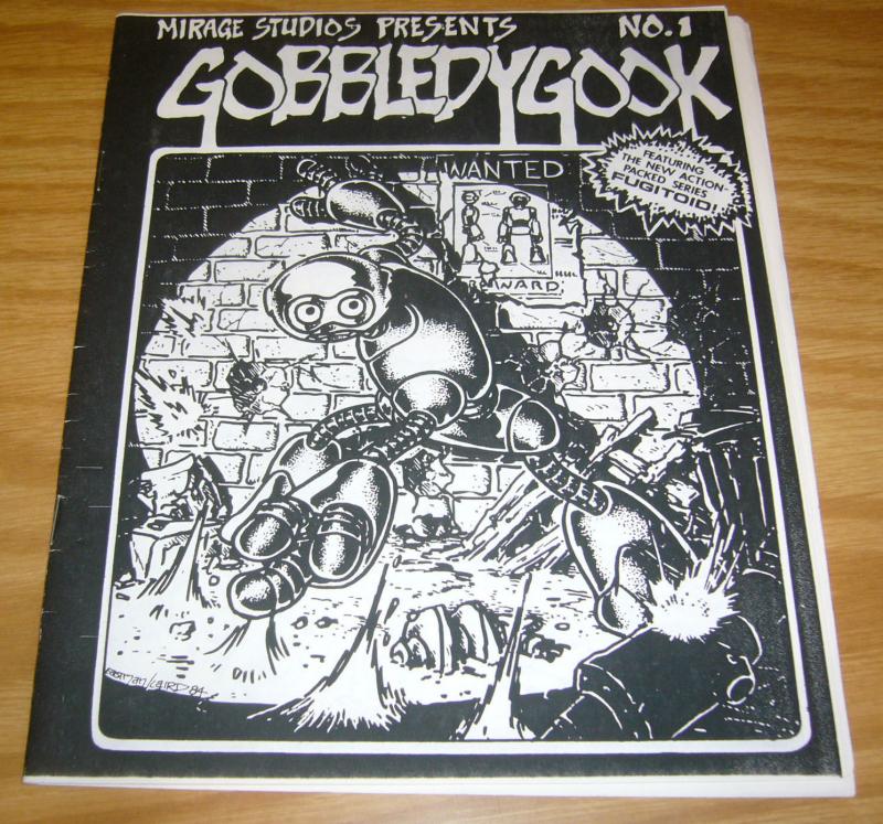 Gobbledygook #1 & 2 FN+ teenage mutant ninja turtles with original receipt RARE