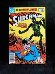 Superman  #1 (2ND SERIES) DC Comics 1987 VF/NM NEWSSTAND