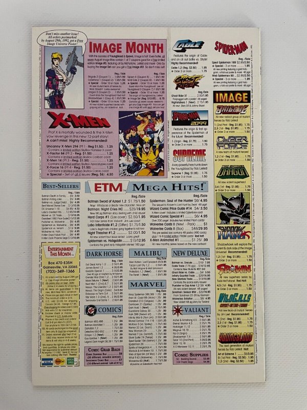 Spawn # 3 NM Image Comic Book Todd McFarlane Violator Clown 7 J249