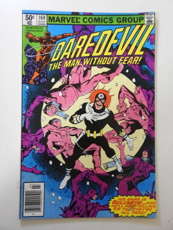 Daredevil #169 (1981) FN- Condition! moisture stain