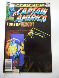 Captain America #253 (1981) FN- Condition