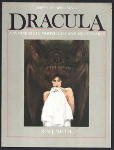 Marvel Graphic Novel-Dracula 1986- Symphony in Moonlight & Nightmares-John J