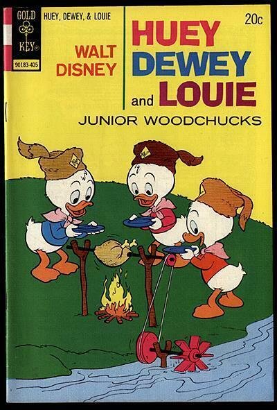 HUEY DEWEY & LOUIE 26 VF-NM BARKS UNCIRC