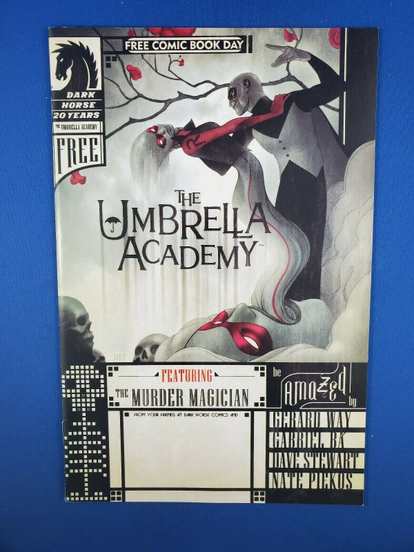 THE UMBRELLA ACADEMY FCBD 1 NM DARK HORSE GIVEAWAY FIRST ISSUE 2007