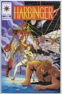 HARBINGER #3 - No coupon - 1st app: Ax