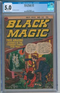 Black Magic #25 CGC 5.0 Very Good/Fine