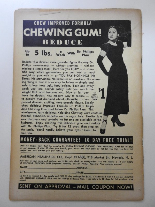 Startling Terror Tales #11 (1954) Poor Condition Full Spine Split Complete Comic