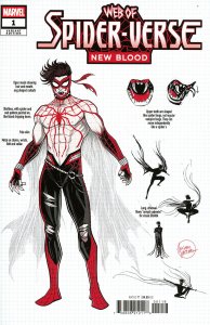 Web of Spider-Verse: New Blood #1C VF/NM ; Marvel | 1:10 Variant Design