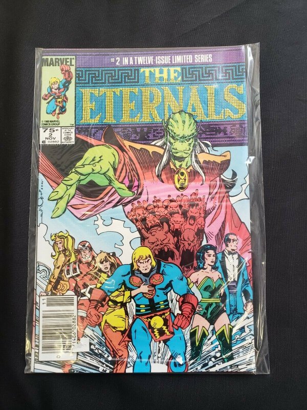 THE ETERNALS 8PC (VF) NEWSSTAND, PHASTOS, THE DEVIANT SLAYER SUPREME 1985-86