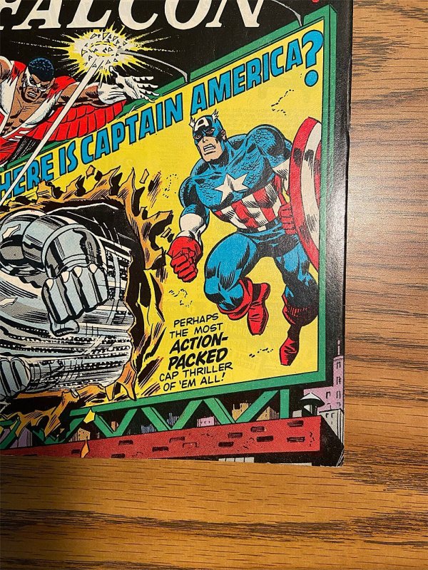 Captain America #178 (6.5 FN+) 1st Roscoe Simons / Englehart, Buscema (1974)