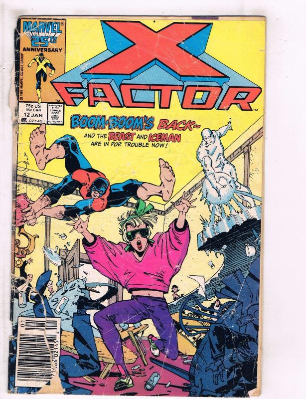 Lot of 7 X-Factor Marvel Comic Books #3 8 9 10 11 12 22 BH39