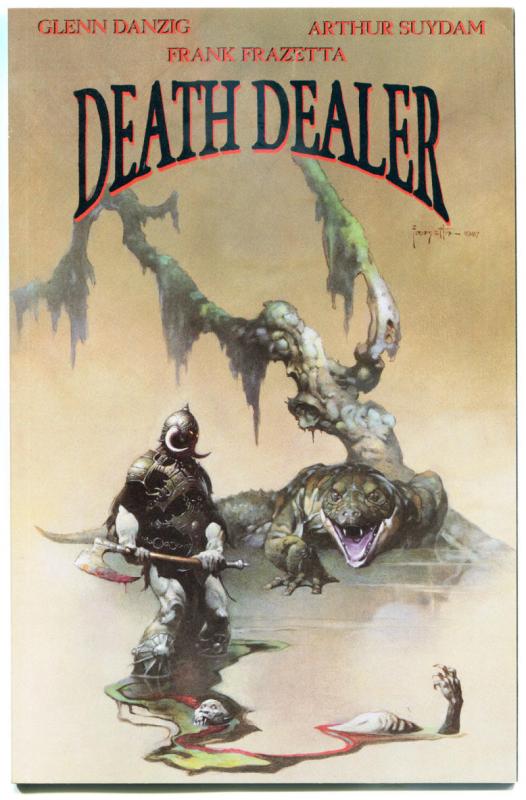 Frank Frazetta DEATH DEALER #4, VF/NM, Glenn Danzig, Arthur Suydam, 1995,Verotik