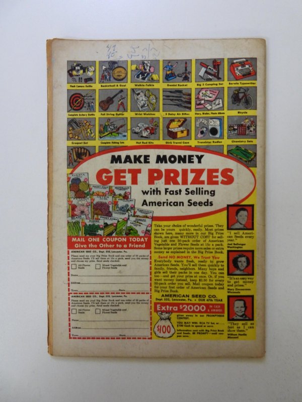 The Brave and the Bold #59 (1965) VG condition ink back cover