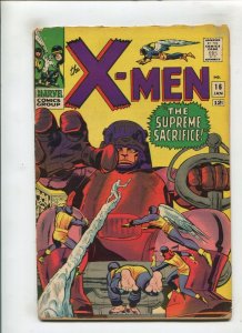 X-MEN #16 (1.5) SUPREME SACRIFICE!! 1966