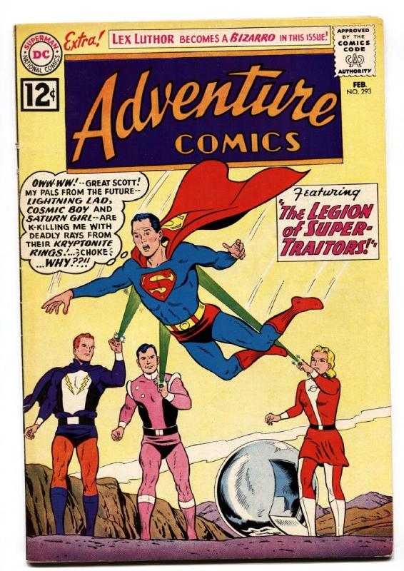 ADVENTURE COMICS #293 comic book 1962-SUPERBOY-LEX LUTHOR-BIZARRO