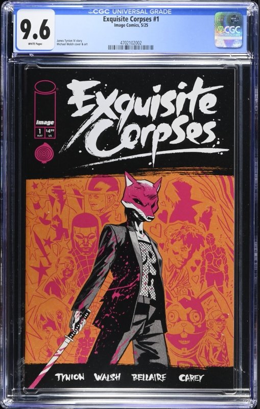 (2025) EXQUISITE CORPSES #1 VARIANT COVER ‘A’ COVER 1st Print! CGC 9.6!