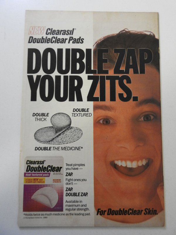 The Uncanny X-Men #245 (1989) VG Condition bug chew