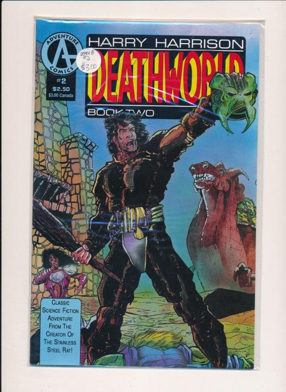 LOT OF 11! Harry Harrison DEATHWORLD includes 1st issue VF+ (PF51) 