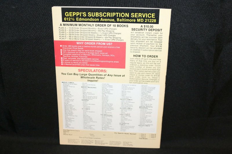 Comic Scene #9 Magazine - Fire & Ice - Warlord - Terry and the Pirates (VF) 1983