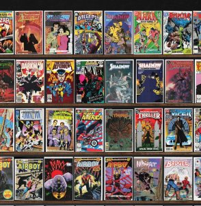 Huge Lot 150+ Comics with The Shadow, Darkstars, Detective Comics & More!