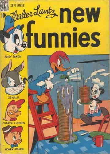 New Funnies (Walter Lantz ) #139 GD; Dell | low grade comic - we combine shippin 