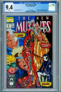 NEW MUTANTS #98 CGC 9.4 1991 First DEADPOOL 4179705018