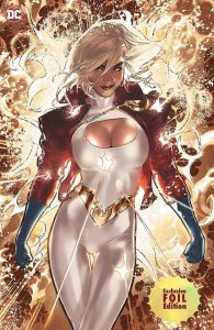 SDCC 2024 Power Girl #11 Foil Variant Pablo Villalobos Starburst by Lobos