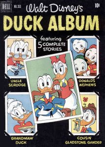 Four Color Comics (2nd Series) #353 VG ; Dell | low grade comic 1951 Donald Duck