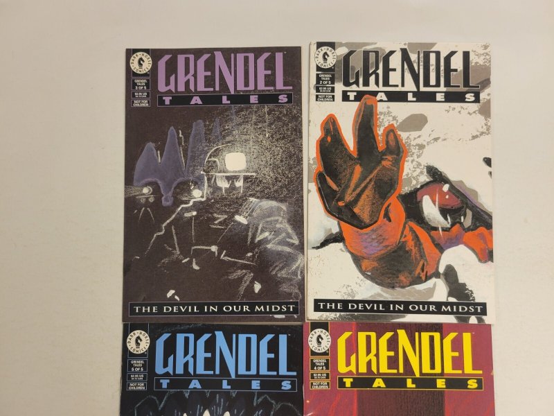 4 Grendel Tales Dark Horse Comic Books #2 3 4 5 91 TJ29