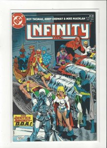 Infinity Inc. #4 Copper Age  DC Comics  VF/NM