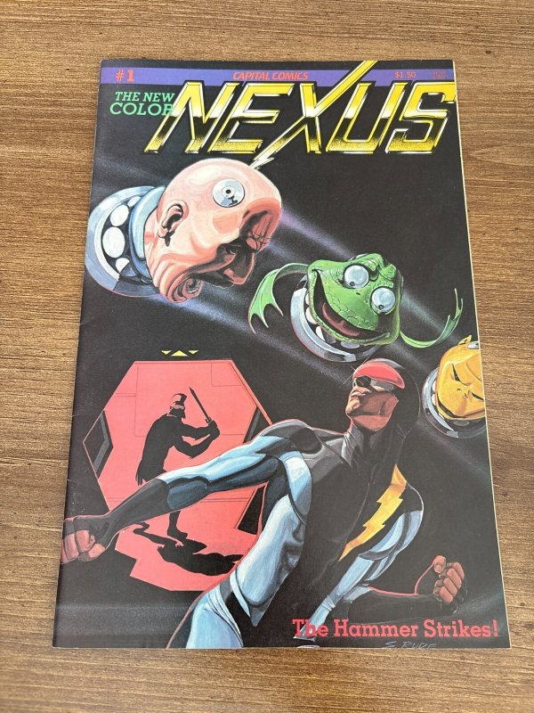 Nexus # 1 VF/NM Capital Comic Book The Hammer Strikes 7 J323