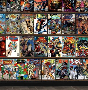 Huge Lot 130+ Comics with Justice League Europe, The Comet, Batman & More!