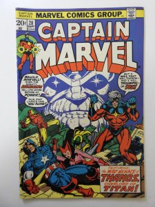 Captain Marvel #28 (1973) FN Condition!