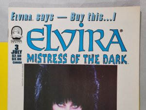 Elvira Mistress of the Dark #3 1993 Claypool Comics