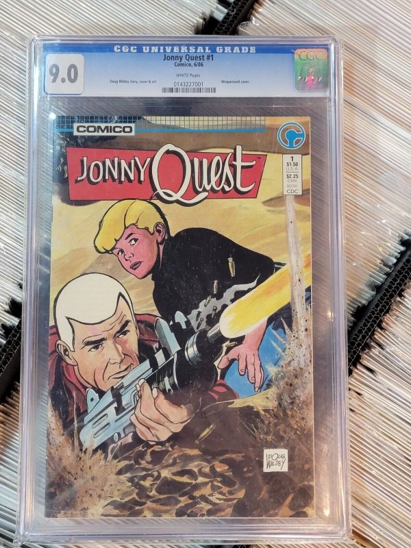 Jonny Quest (1986 Comico) comic books