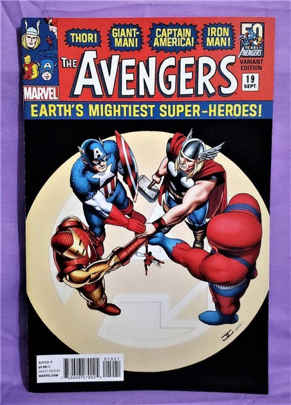 AVENGERS #19 John Cassaday 1960s Variant Cover Infinity Tie In (Marvel 2013)