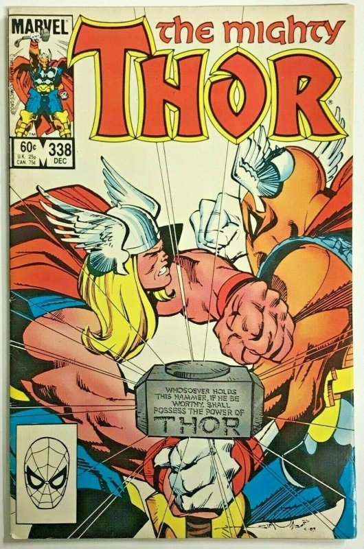 THOR#338 VG/FN 1983 MARVEL BRONZE AGE COMICS