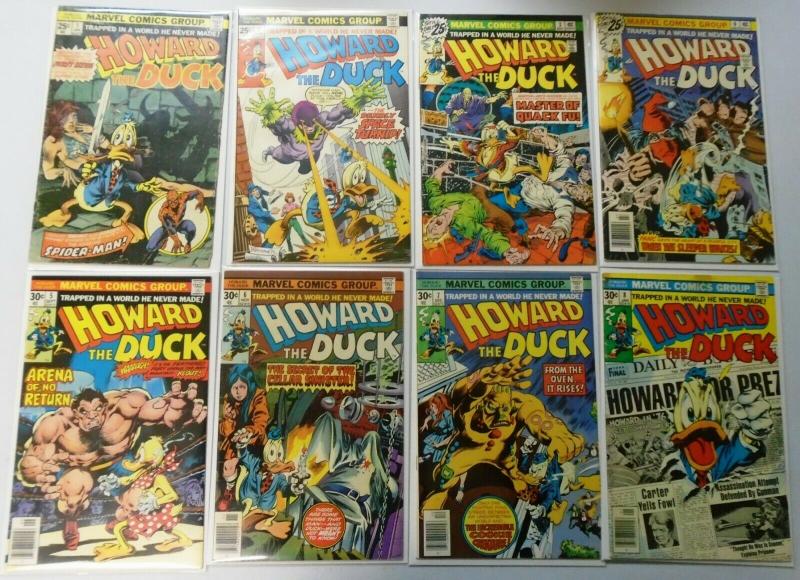 Howard the Duck (1st Series) From:#1-31+ Annual, 24 Diff. #1 is 3, 6.0 (1976-79)