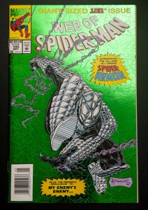 Web of Spider-Man #100 Newsstand! (1993) [Foil] FN - KEY