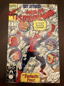 Web of Spider-Man #76 Direct Edition (1991) - NM