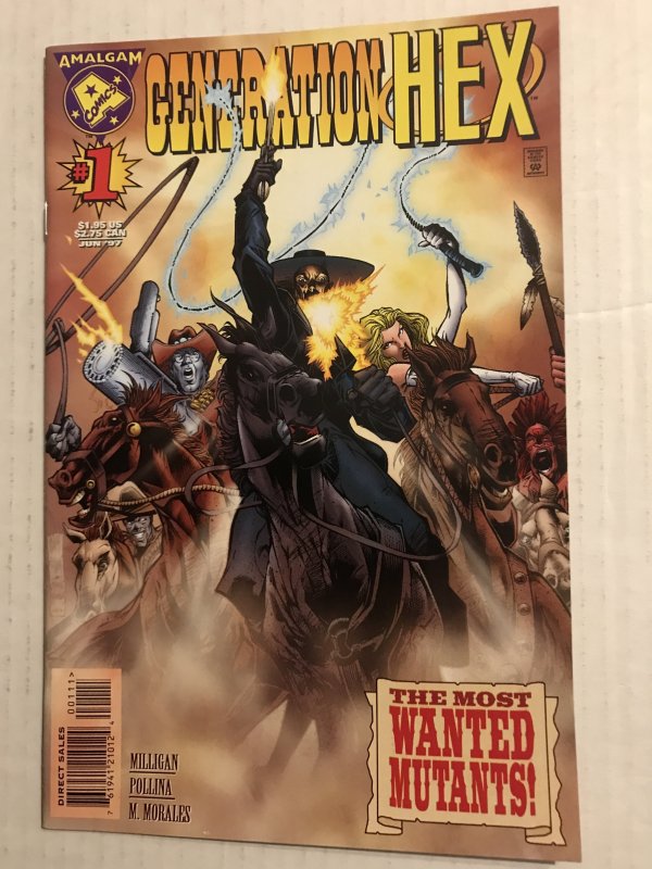 Generation Hex : DC Marvel Amalgam 6/97 VF/NM; Jonah Hex & Gen X; X-men