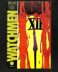 Watchmen #12 Strong and Loving World! Dave Gibbons Cover!