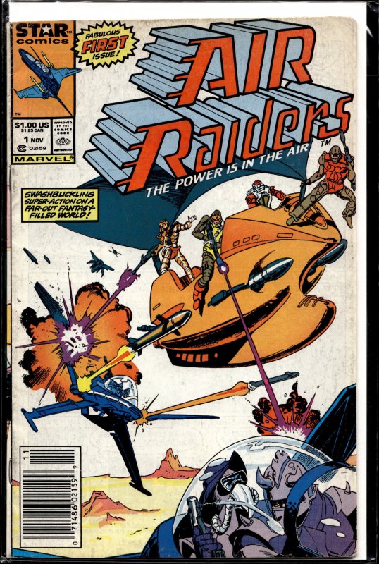 Air Raiders #1 (1987) Air Raiders